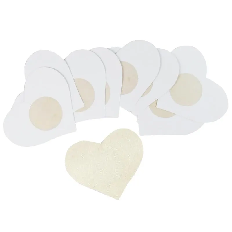 10' and '20' and '50 Pieces Disposable Soft Flower Petal Nipple Cover Stick-On Bra Pad