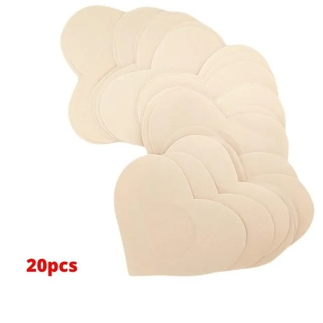 10' and '20' and '50 Pieces Disposable Soft Flower Petal Nipple Cover Stick-On Bra Pad