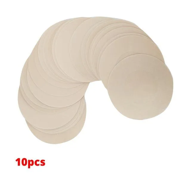 10' and '20' and '50 Pieces Disposable Soft Flower Petal Nipple Cover Stick-On Bra Pad