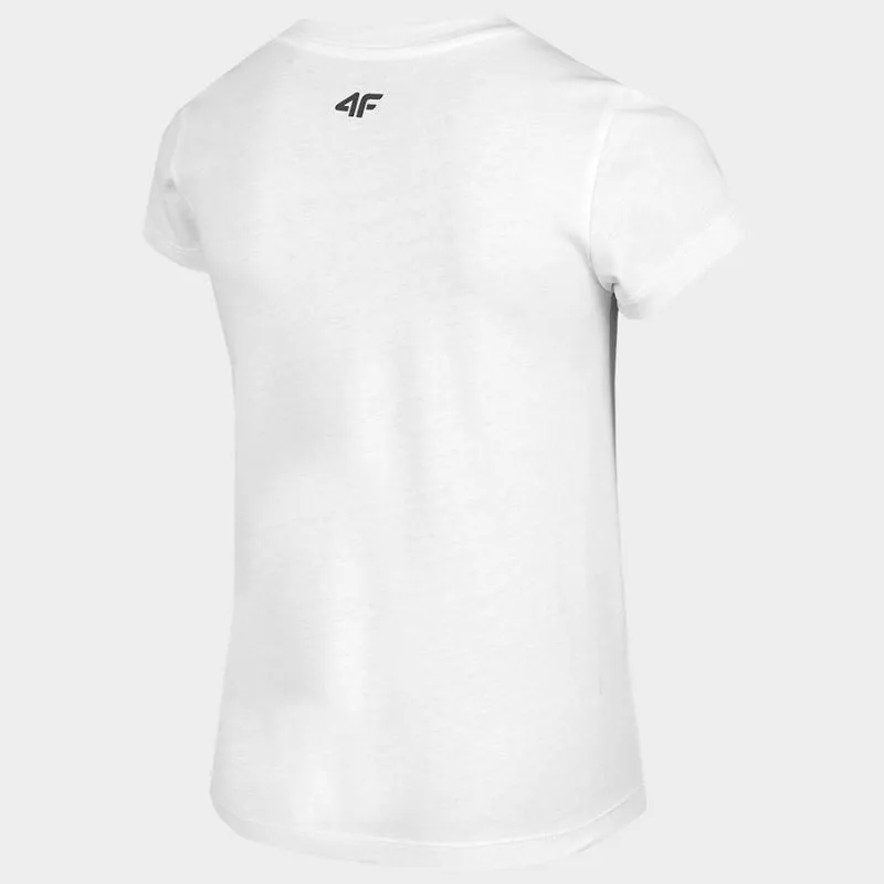 4F Junior Everyday T-shirt - White