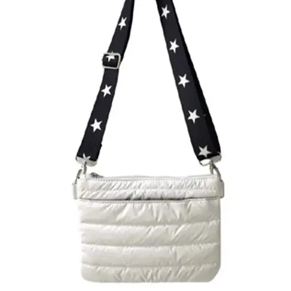 Allie Puffer 4-in-1 Bag with 2 Star Guitar Straps