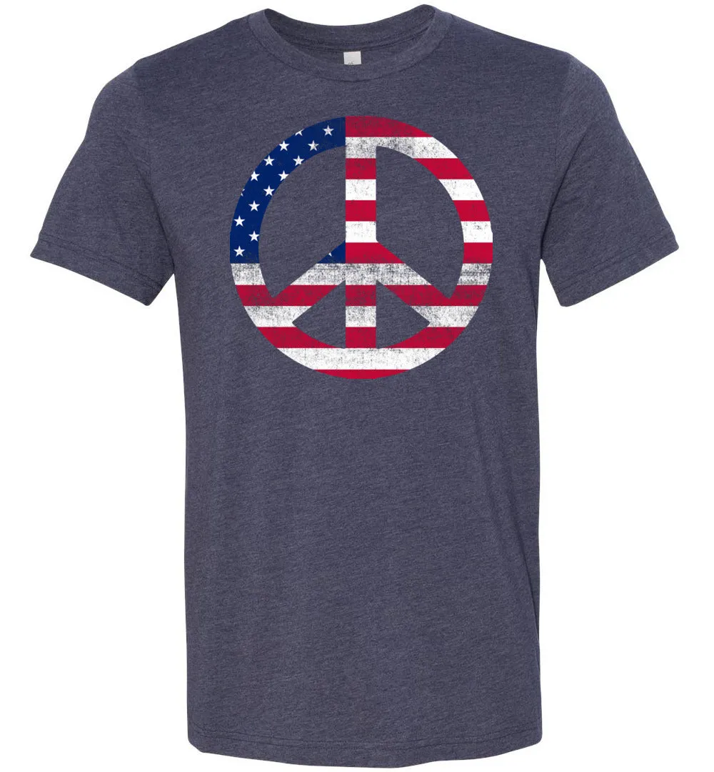 American Peace Sign T-Shirts