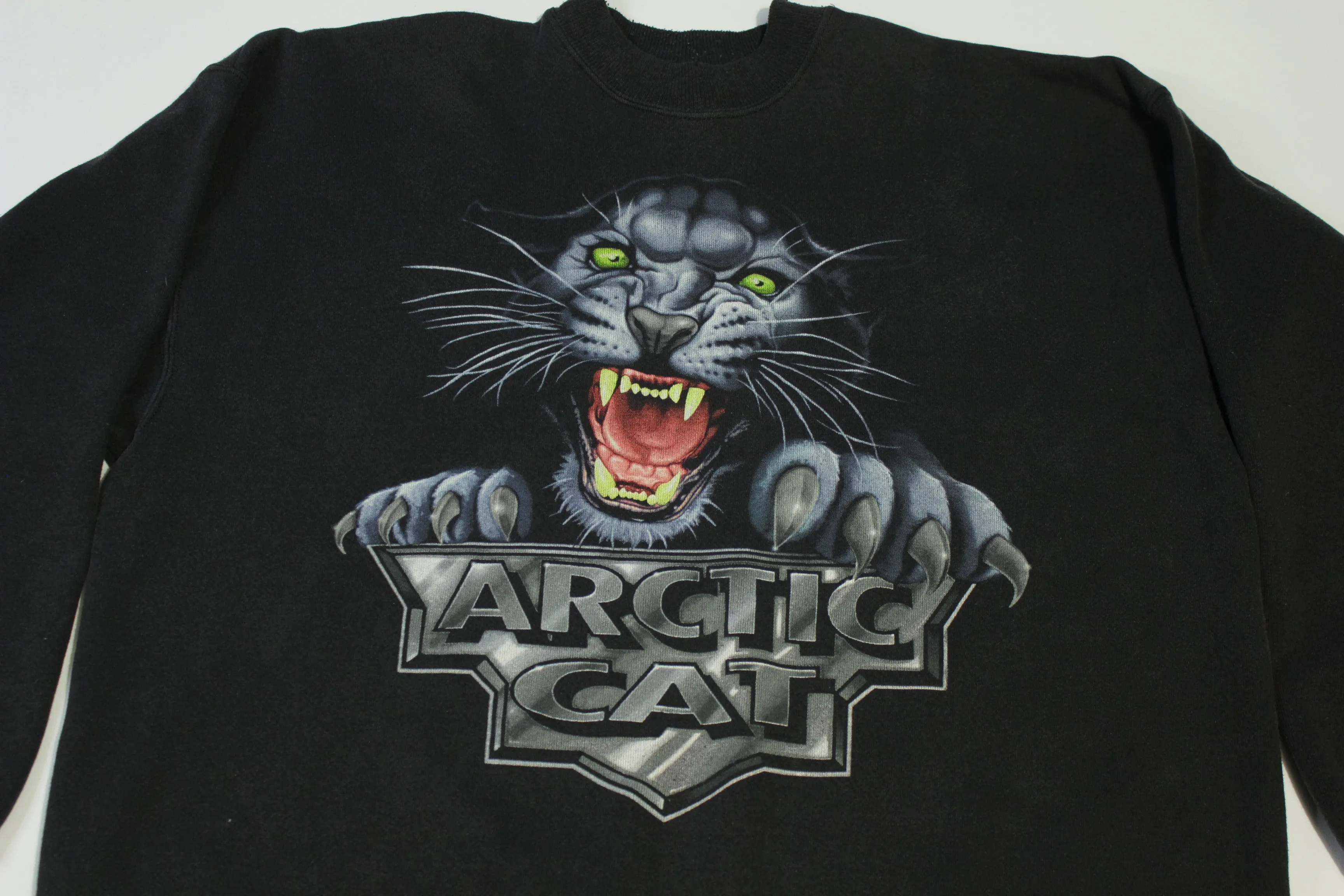 Arctic Cat Vintage Snowmobile Racing 90's Crewneck Sweatshirt