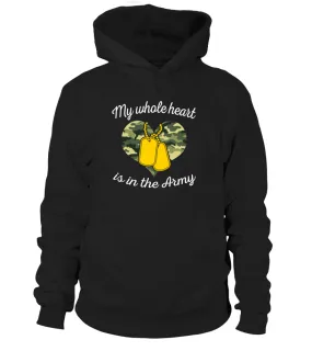 Army Mom My Whole Heart T-shirts