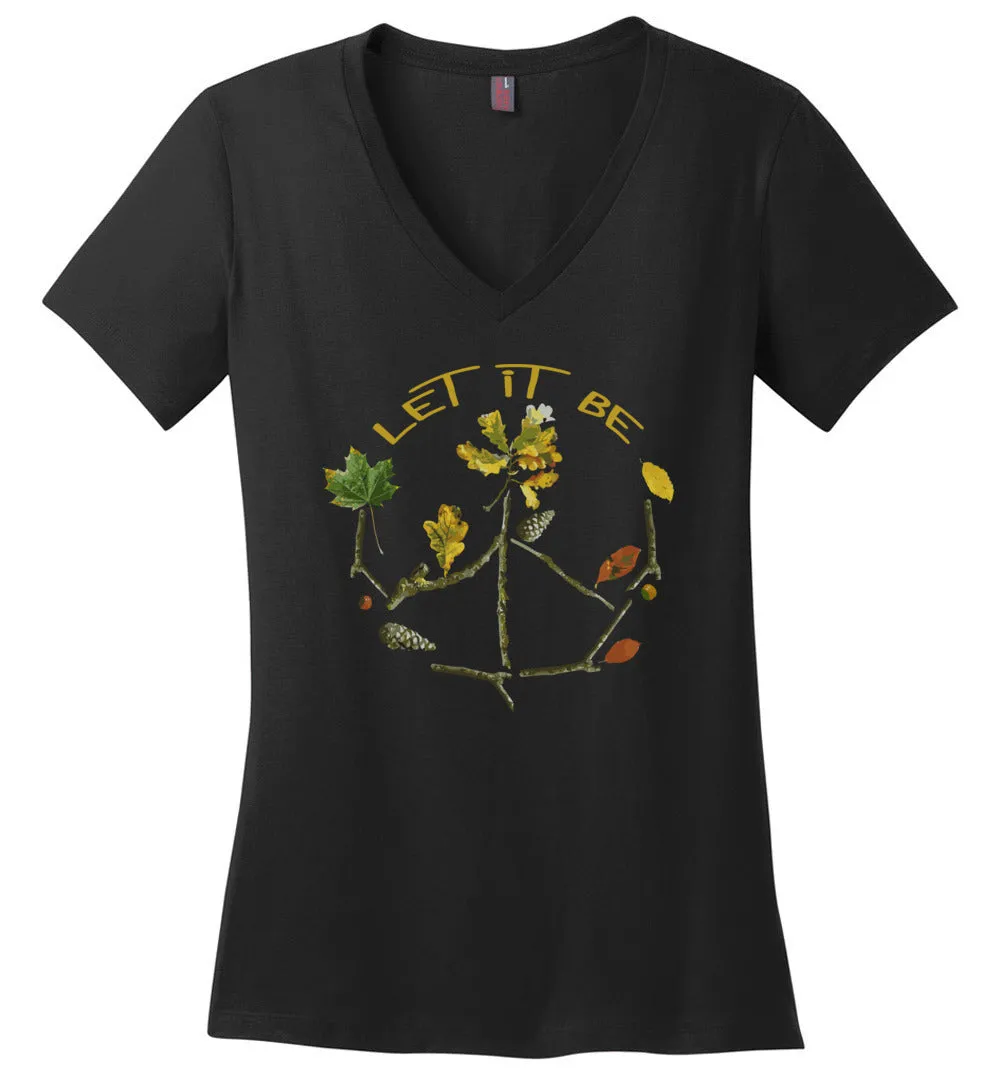 Autumn Leaves - Let It Be T-shirts