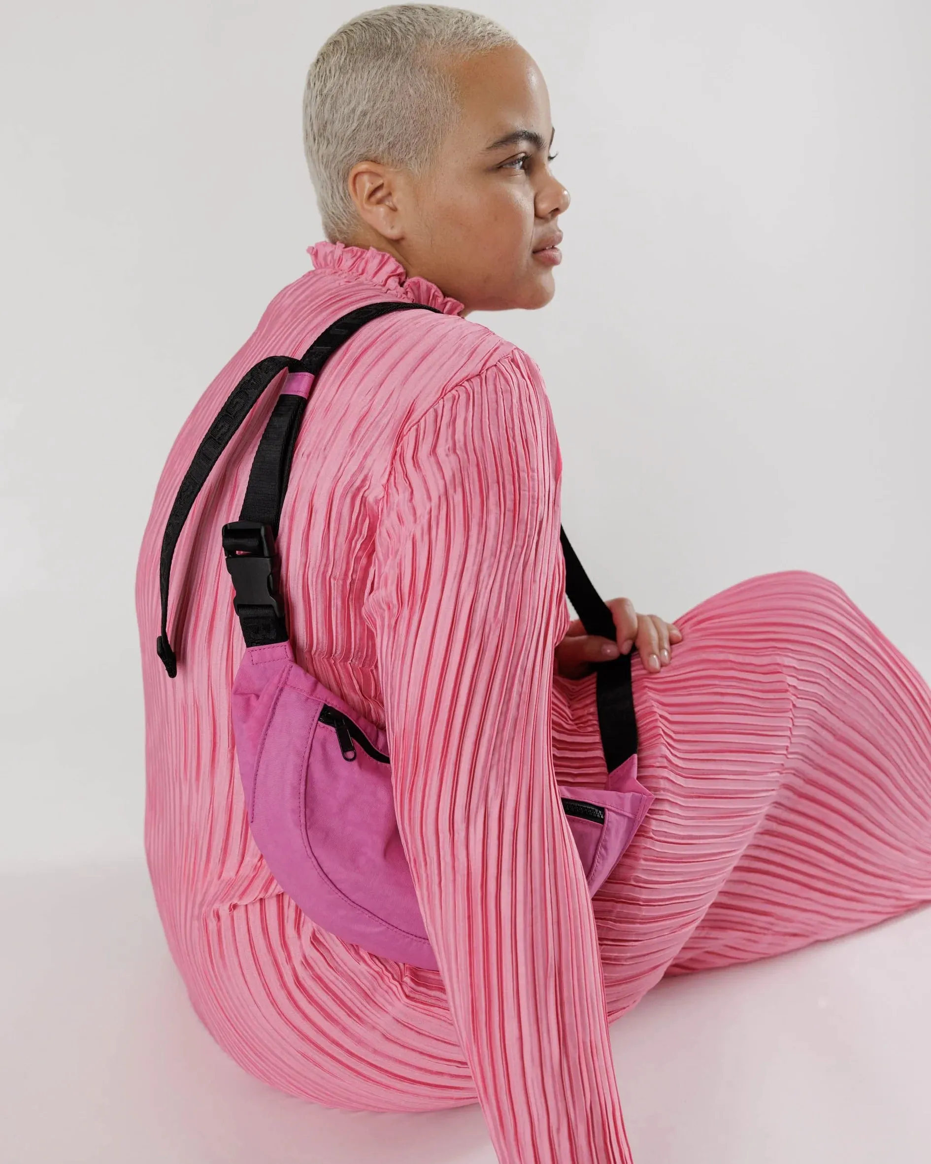 Baggu - Crescent Fanny Pack - Extra Pink