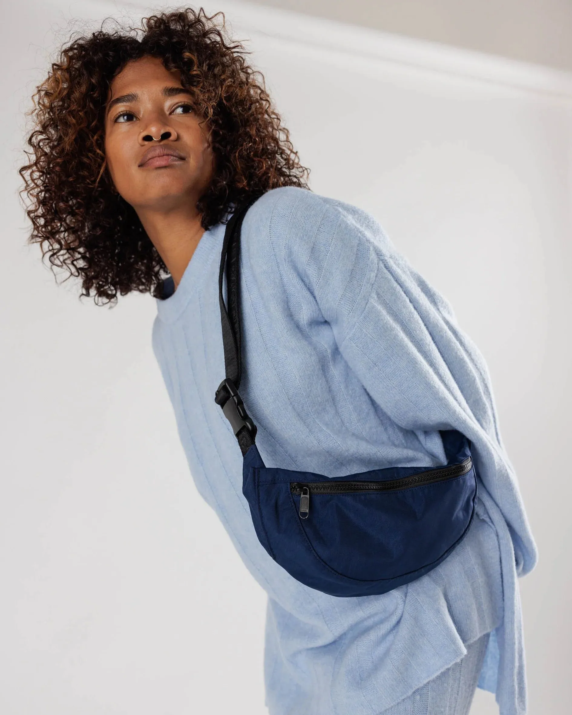 Baggu - Crescent Fanny Pack - Navy