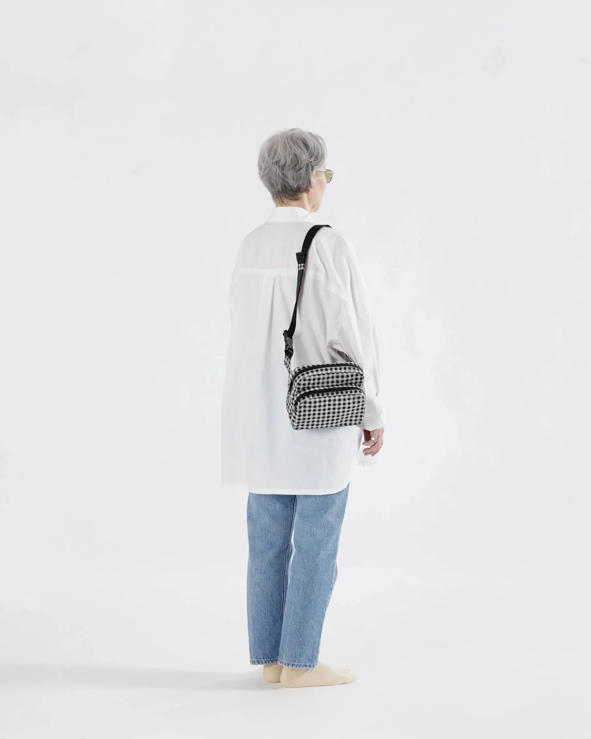 Baggu - Fanny Pack - Black   White Gingham