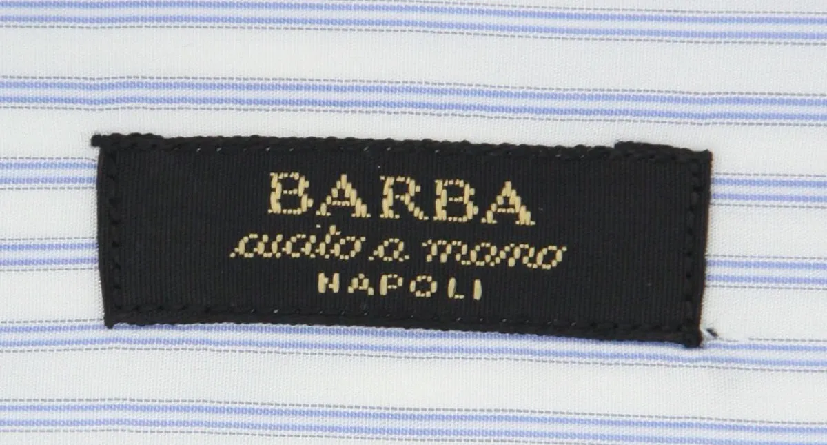 Barba Napoli Light Blue Shirt - Extra Slim