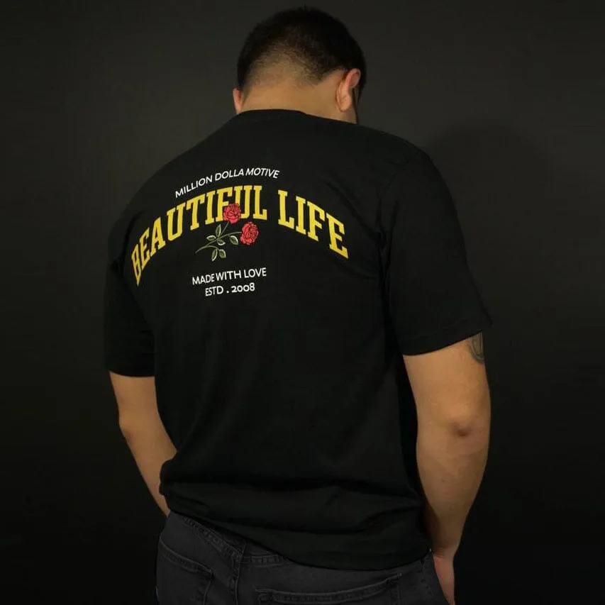 Beautiful Life - Black T-Shirt