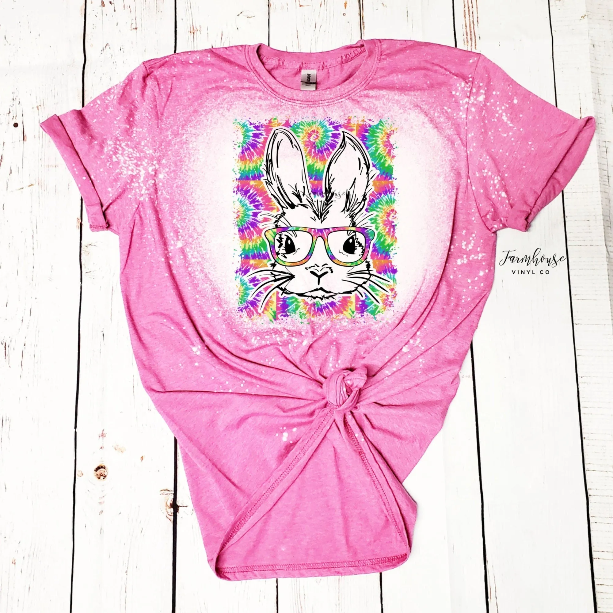 BOHO Bunny Tie Dye Shirt