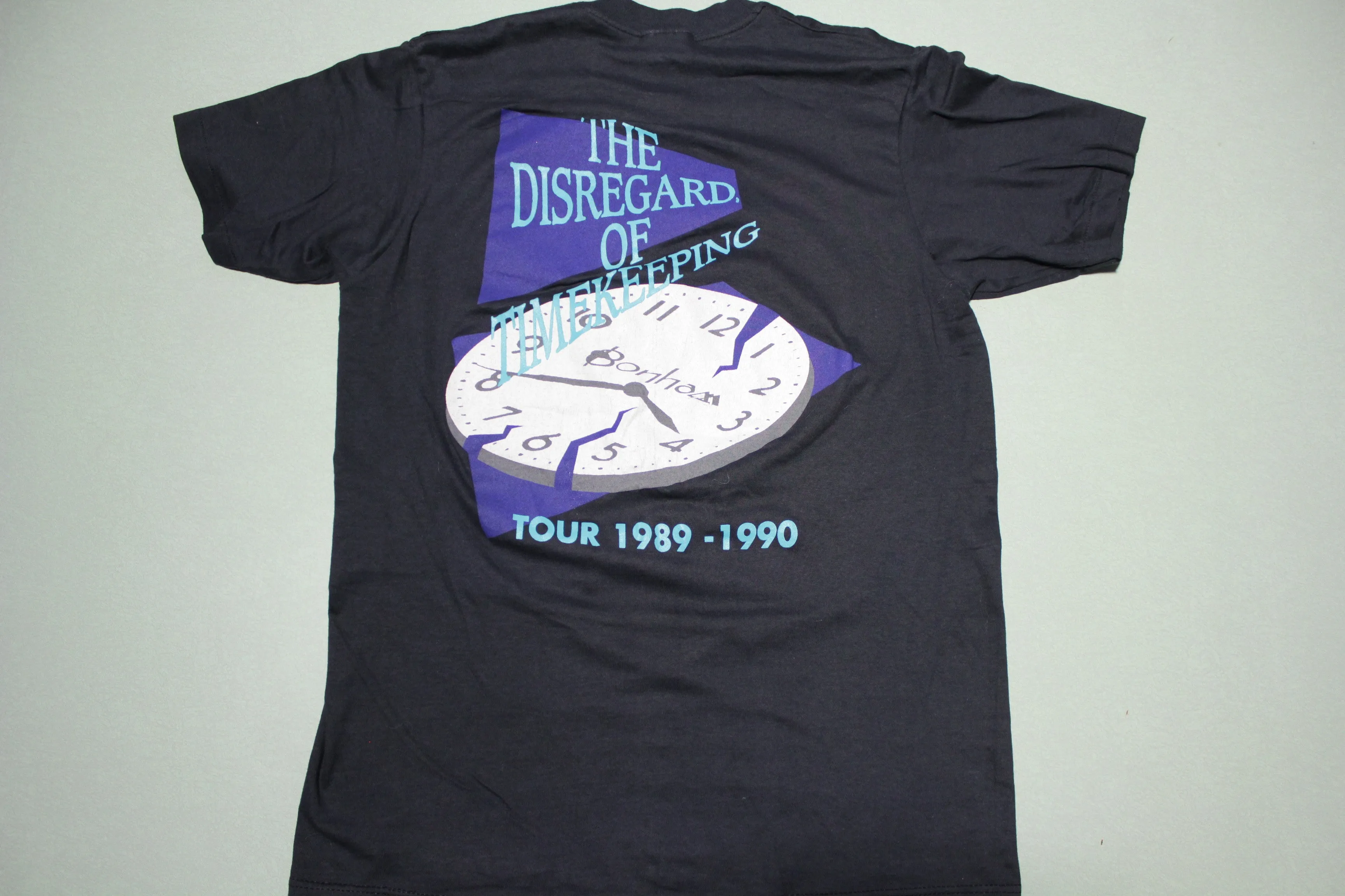 Bonham Disregard of Timekeeping 89-90 Tour Band T-Shirt