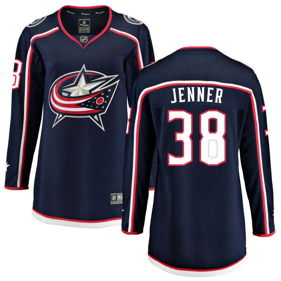 Boone Jenner Columbus Blue Jackets Fanatics Branded Women's Home Breakaway Jersey - Navy