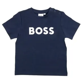 Boss T-Shirt Logo Blue