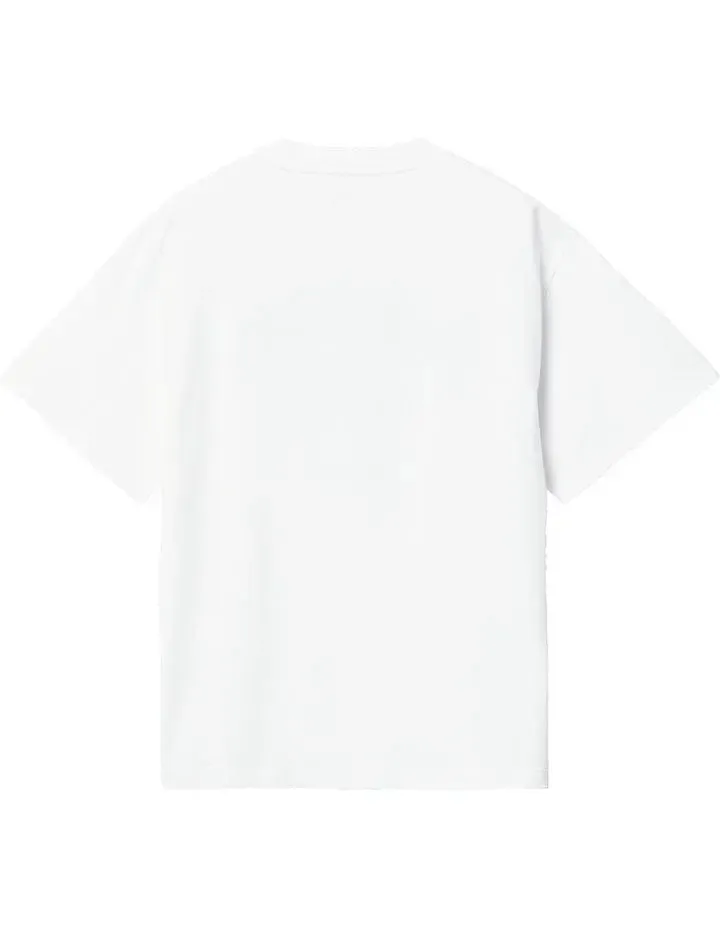 Carhartt WIP Womens S/S Wildcat T-Shirt White