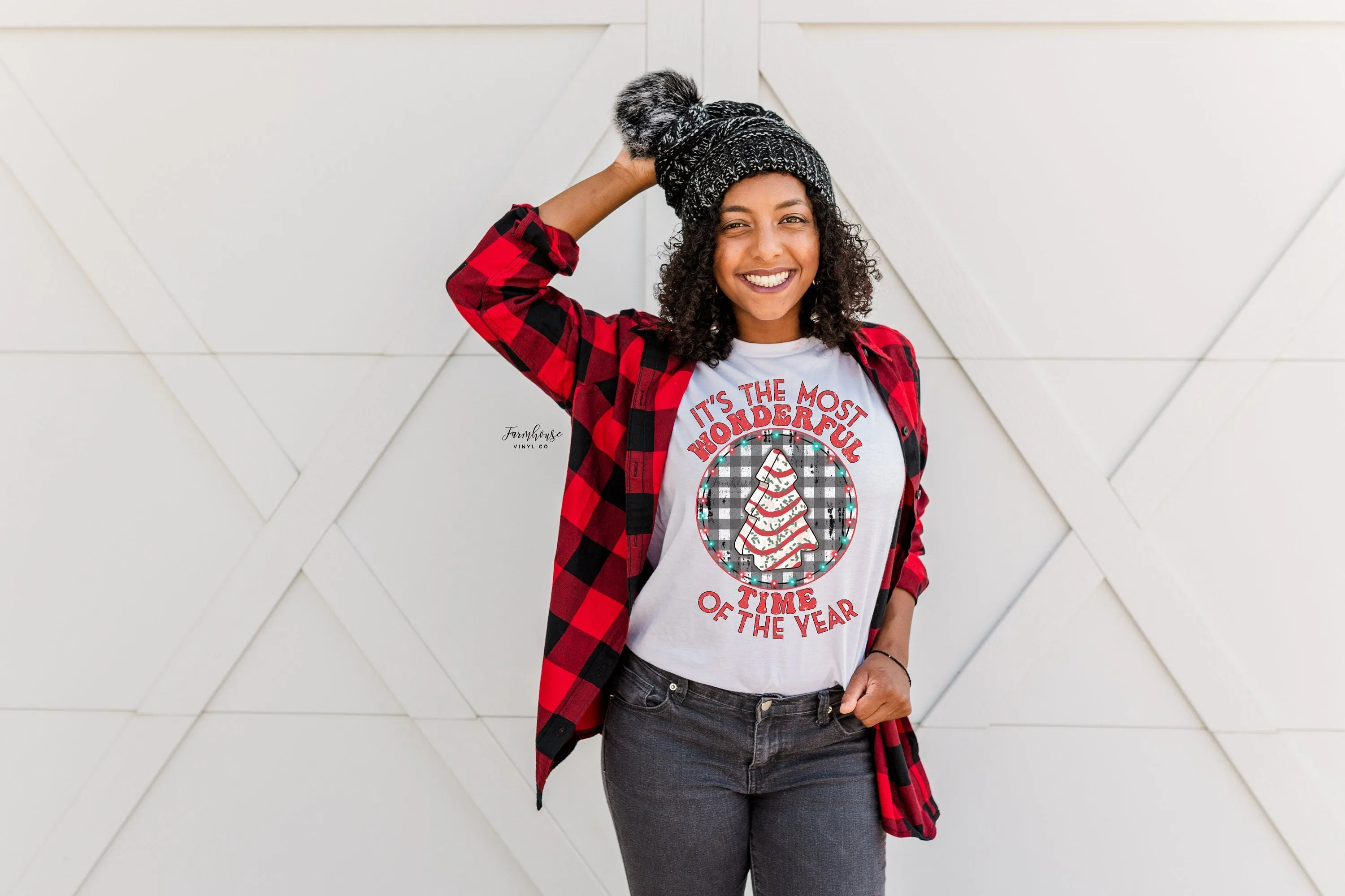 Christmas Tree Cake It's The Most Wonderful Time of The Year Shirt