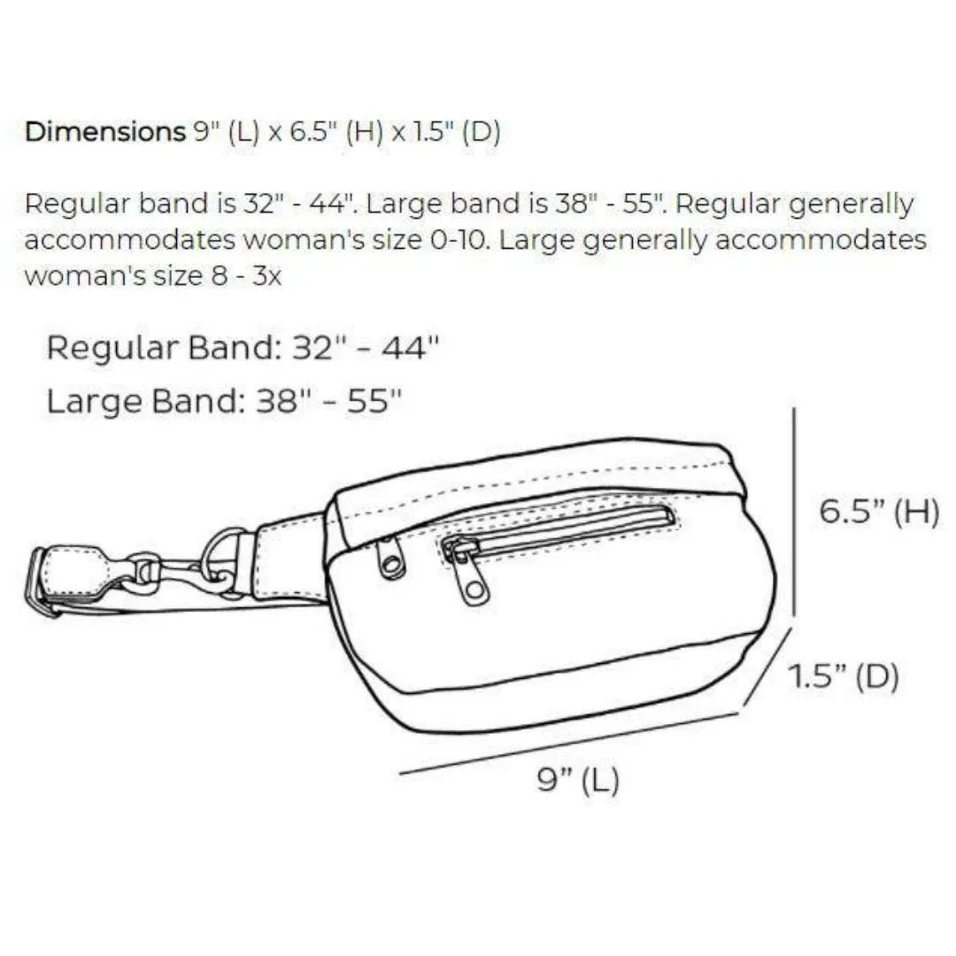 City Adventurer Crossbody Belt Bag/Fanny Pack