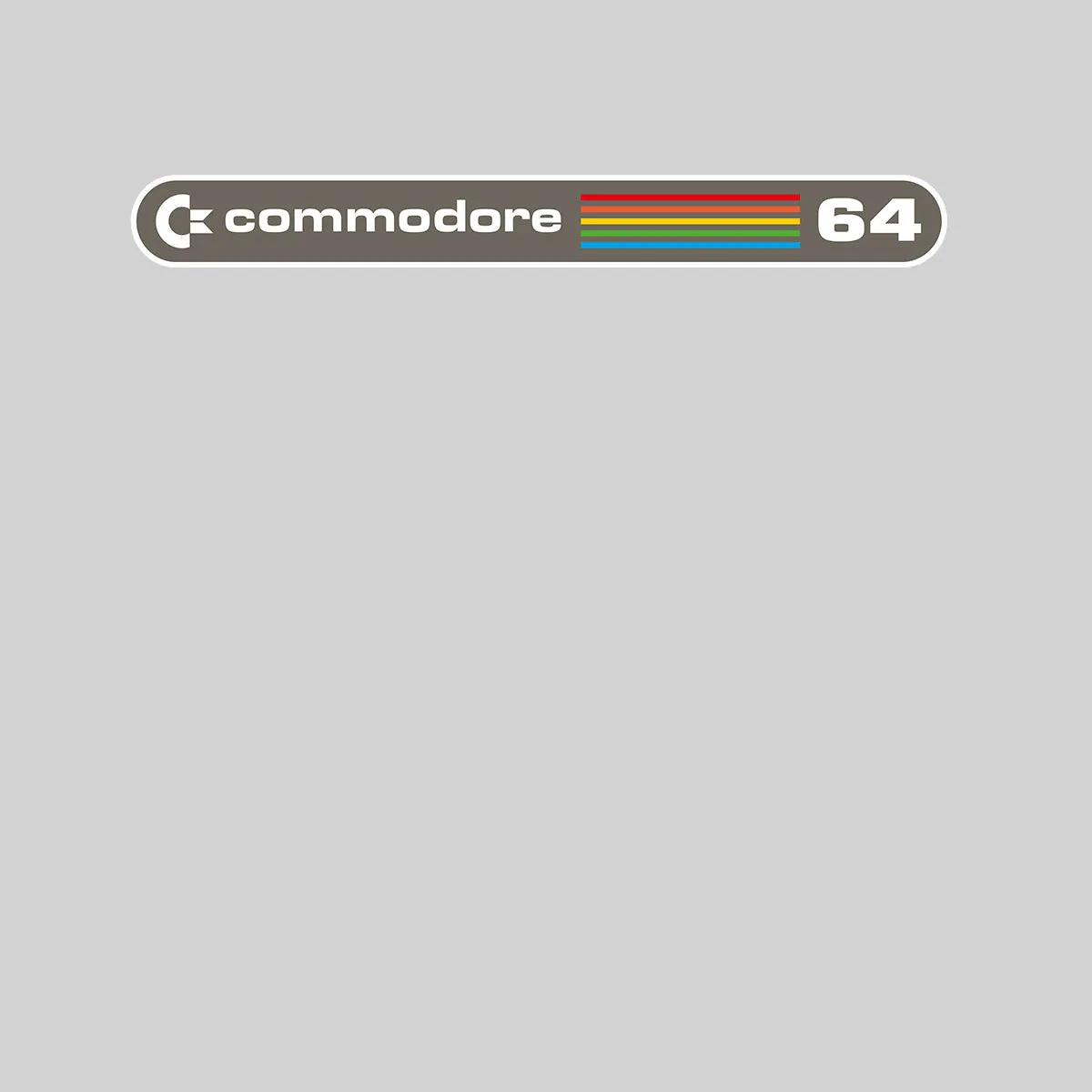 Commodore 64 Old Retro Gaming Machine Computer Unisex T-Shirt OLD SKOOL