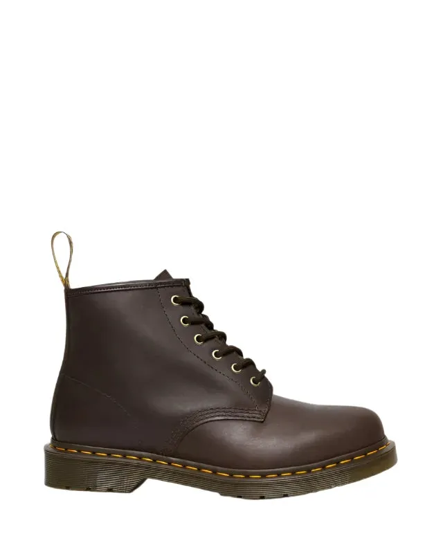 Dr. Martens 101 Crazy Horse Leather Ankle Boots