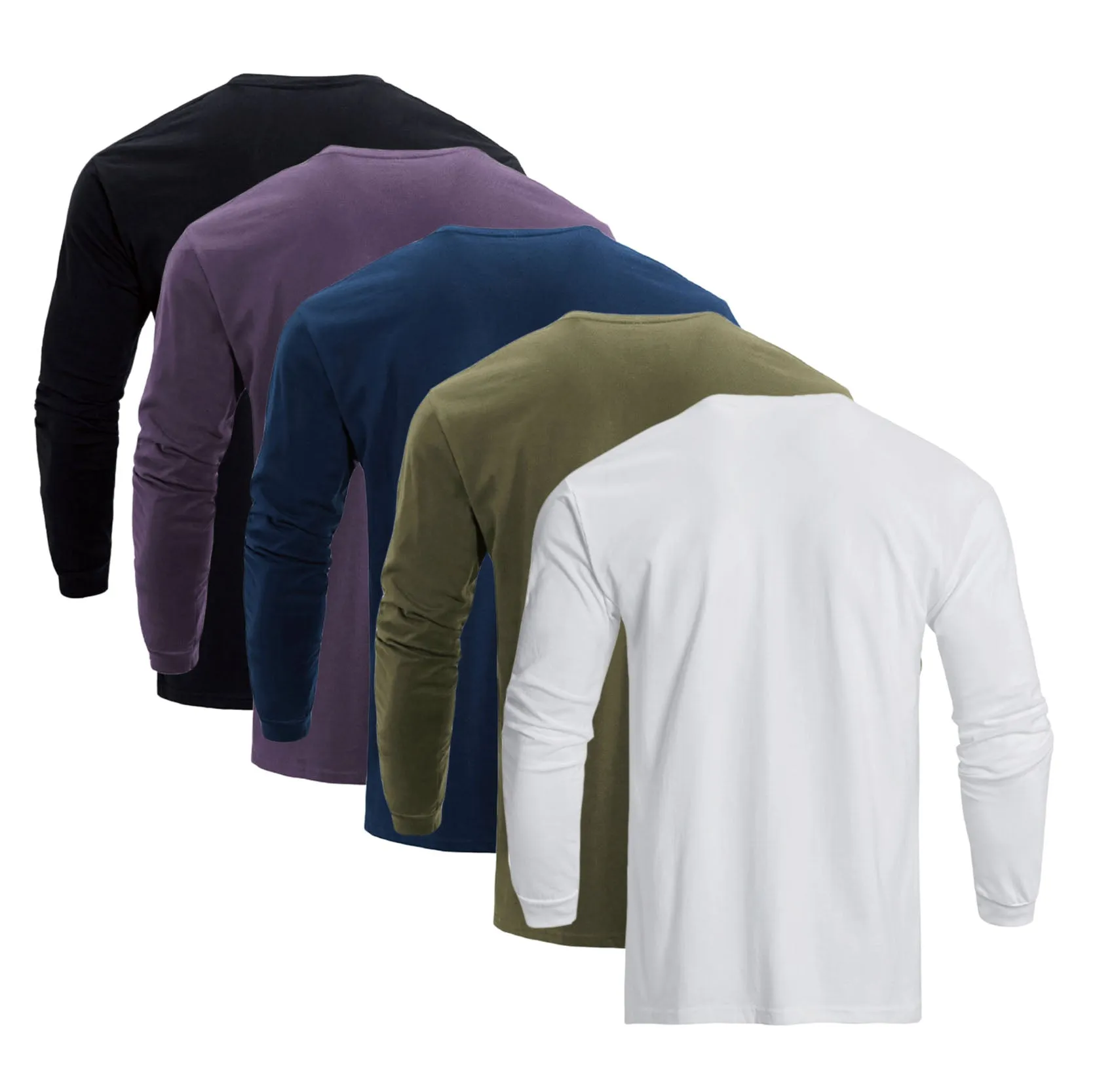 ESSENTIALS GRAPHIC LONG SLEEVE-5 PACKS