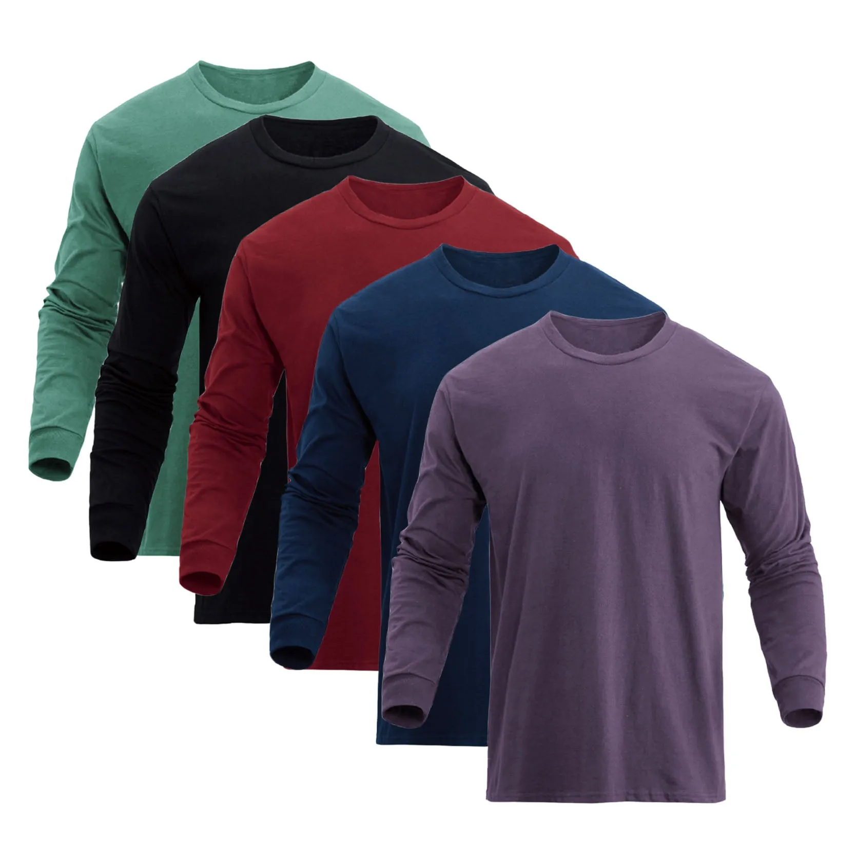 ESSENTIALS GRAPHIC LONG SLEEVE-5 PACKS