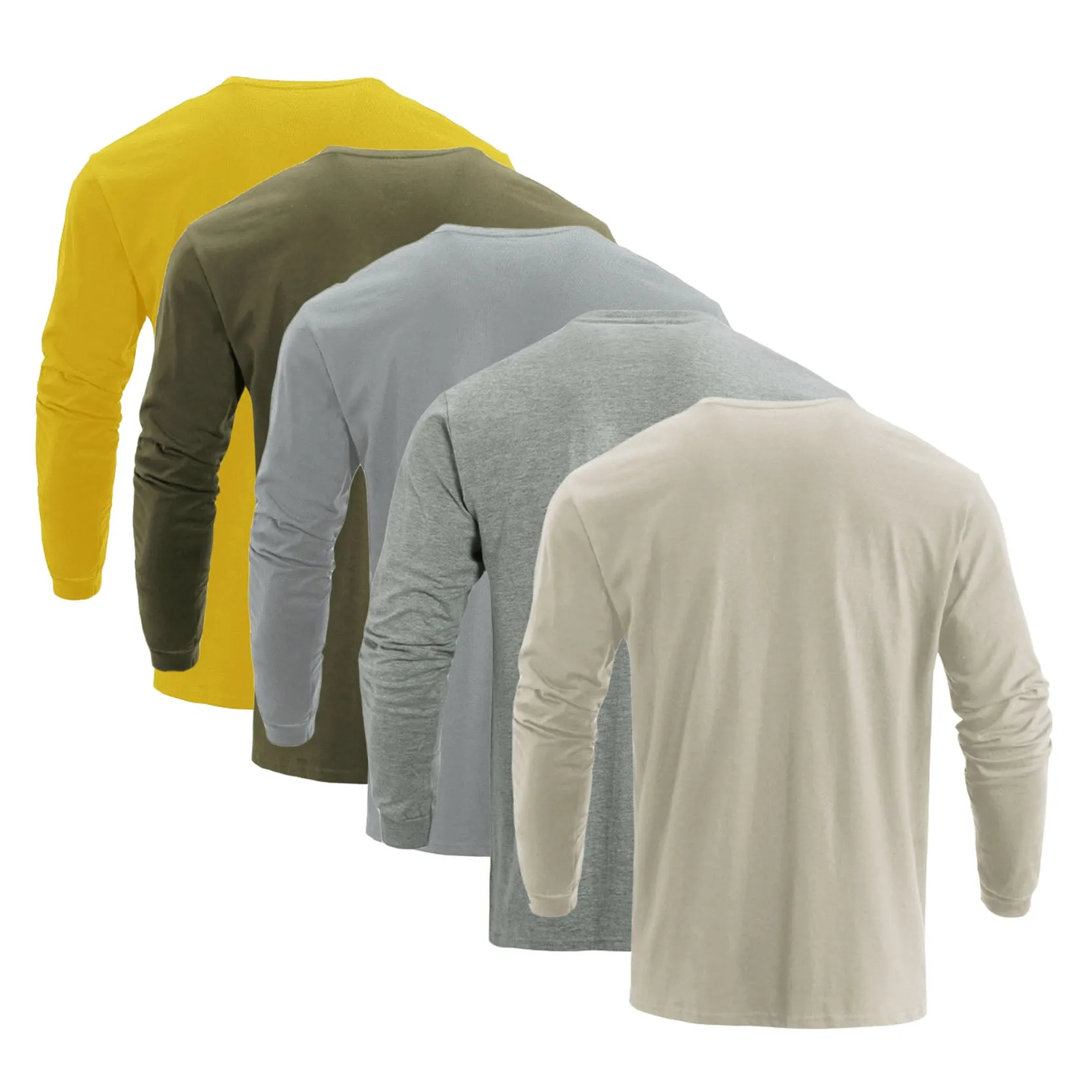 ESSENTIALS GRAPHIC LONG SLEEVE-5 PACKS