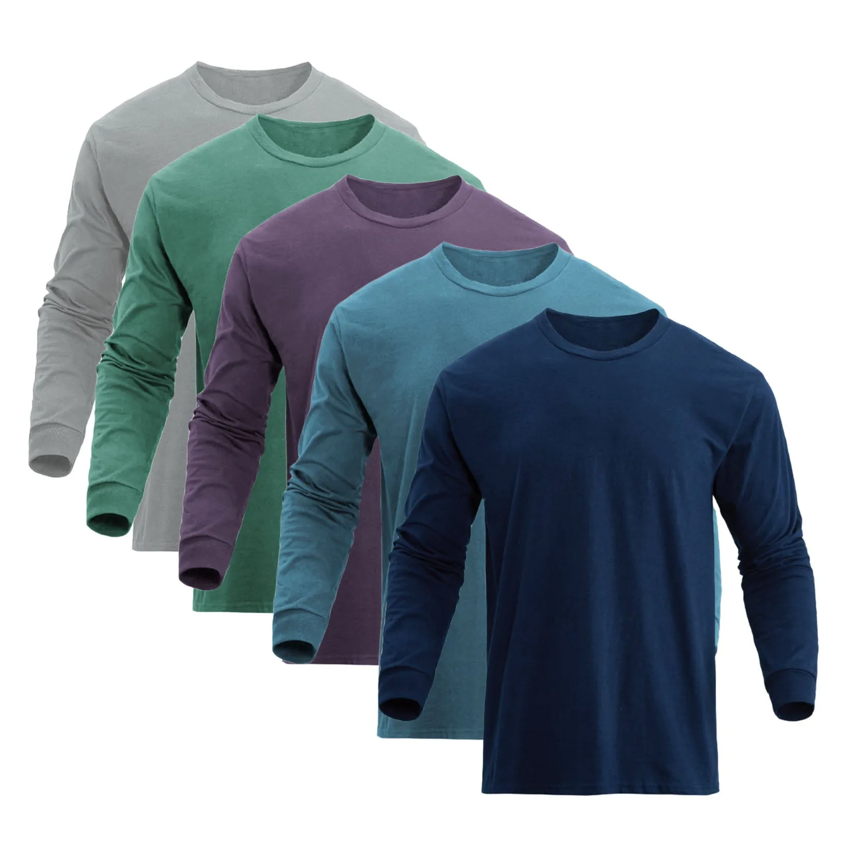 ESSENTIALS GRAPHIC LONG SLEEVE-5 PACKS