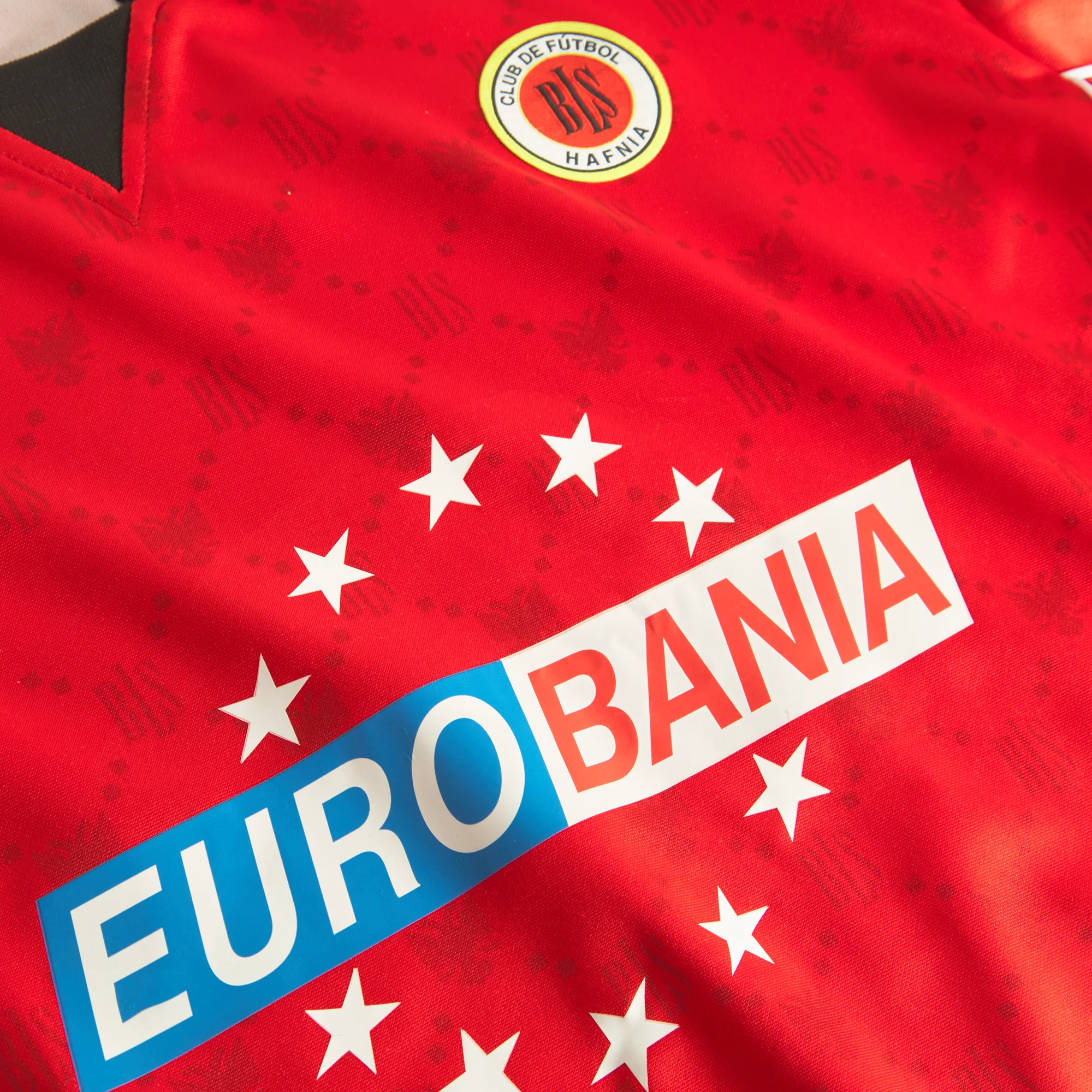 Eurobania Home LS Jersey - Red