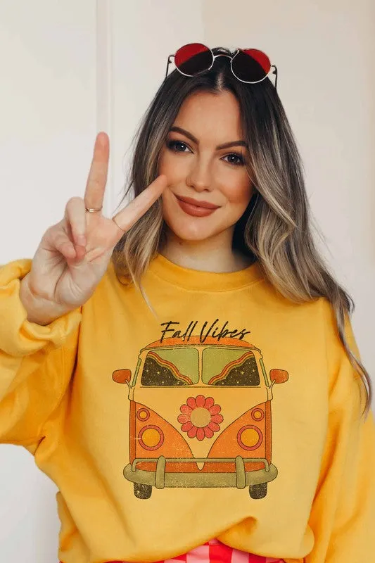 FALL VIBES SWEATSHIRT PLUS SIZE