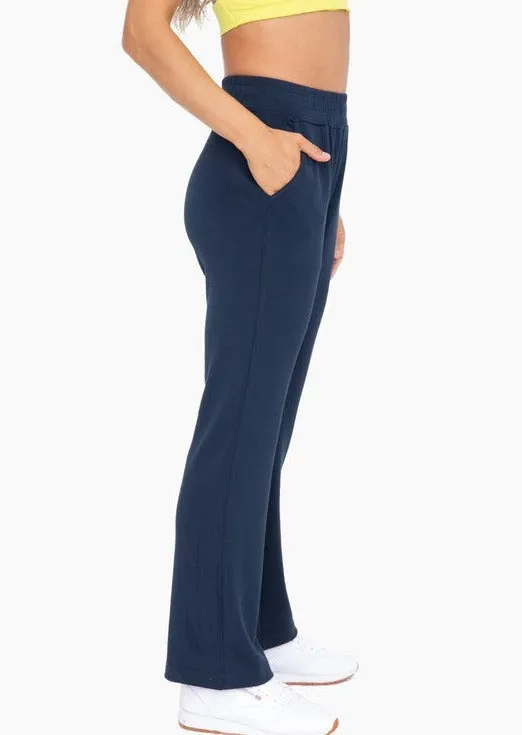 FINAL SALE - Mono B Navy Modal Pants