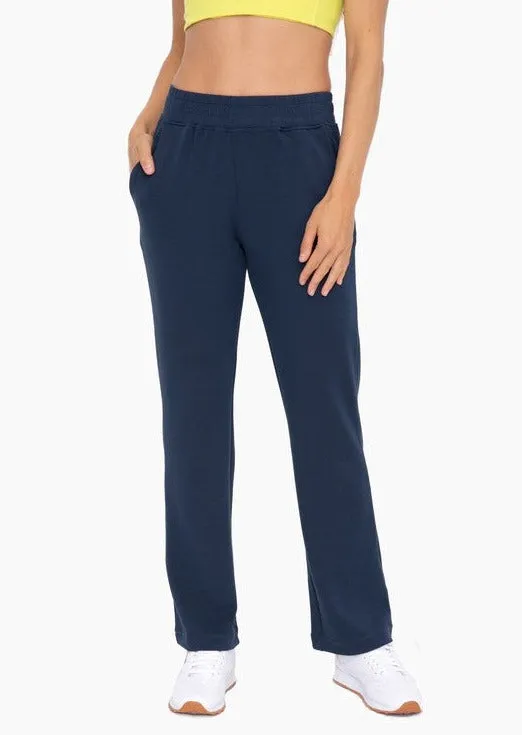 FINAL SALE - Mono B Navy Modal Pants