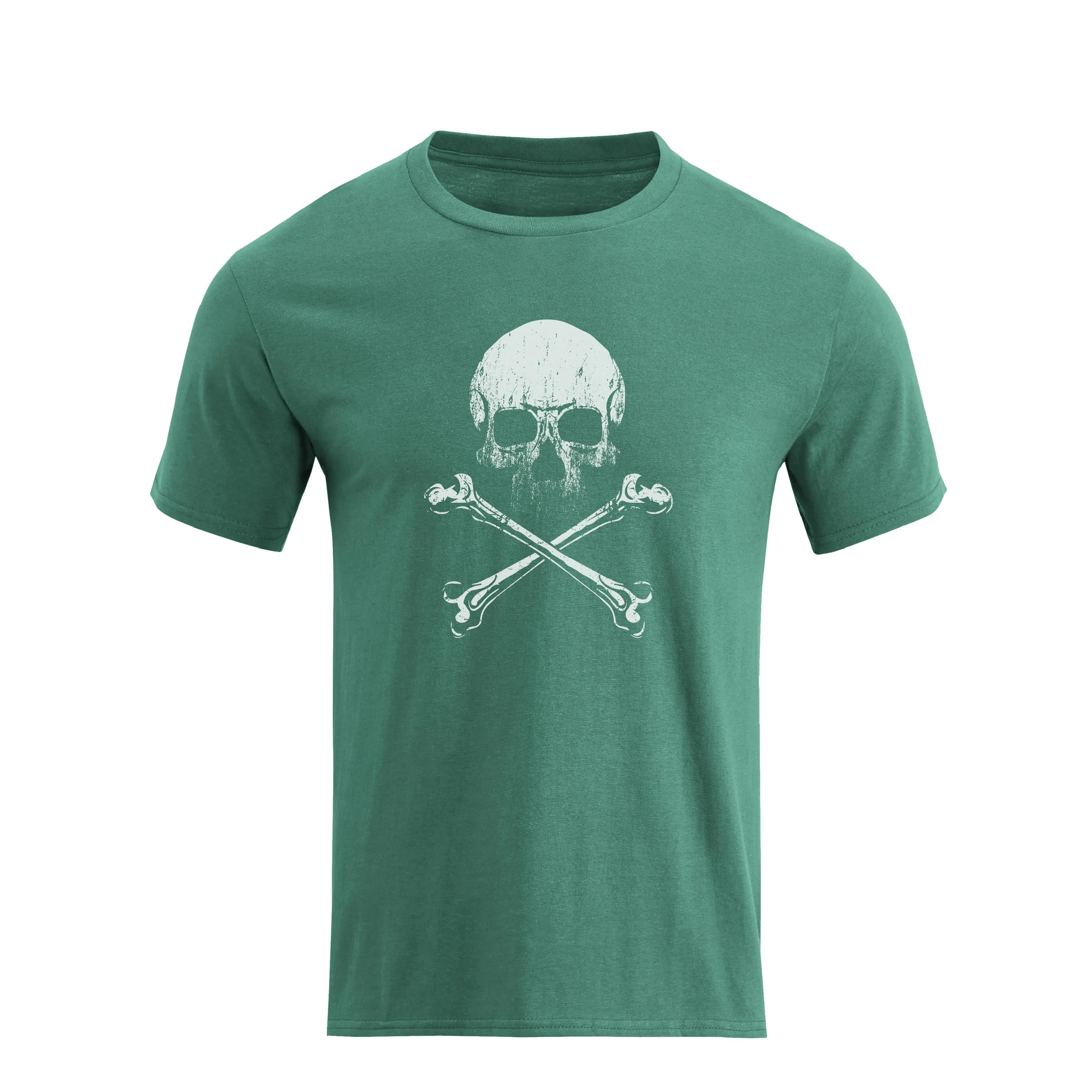 FLAG SKULL TEE - 2 PACKS