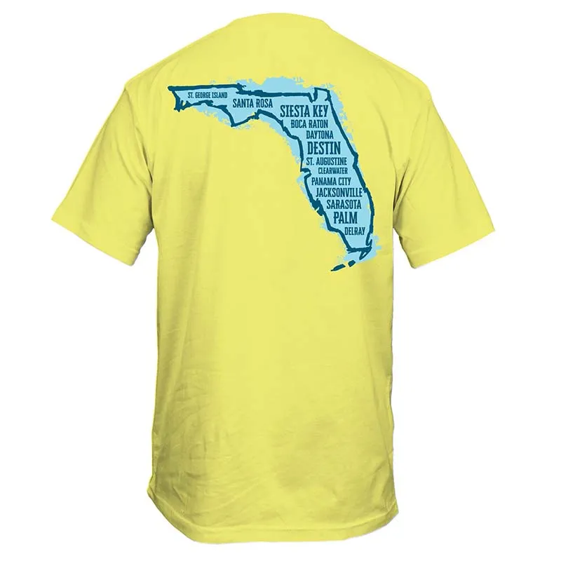 Florida Beach State Short Sleeve T-Shirt