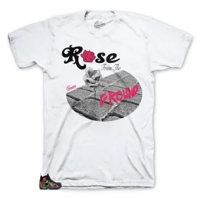 Foamposite Floral Shirt - Ground Rose - White