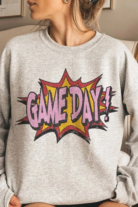 GAME DAY SWEATSHIRT PLUS SIZE