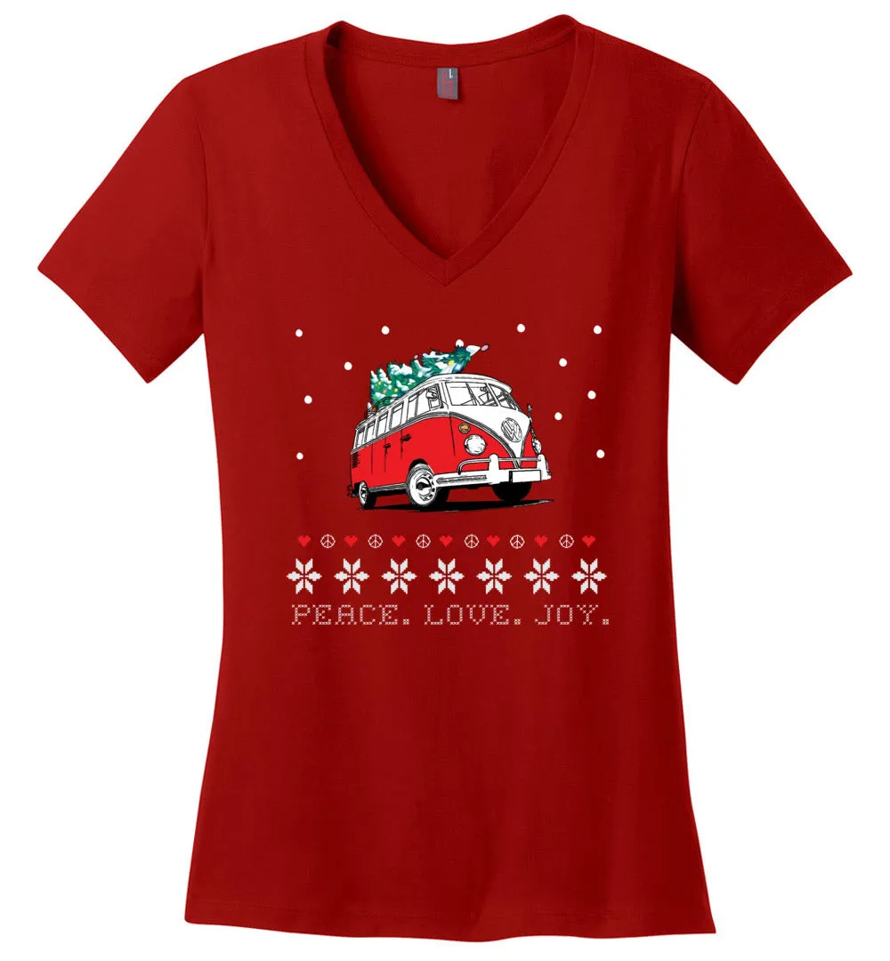 Hippie Van Holiday T-shirts