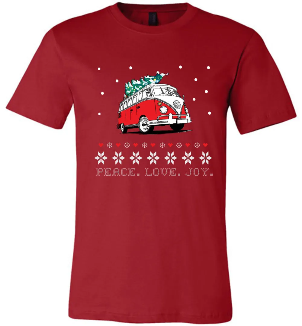 Hippie Van Holiday T-shirts