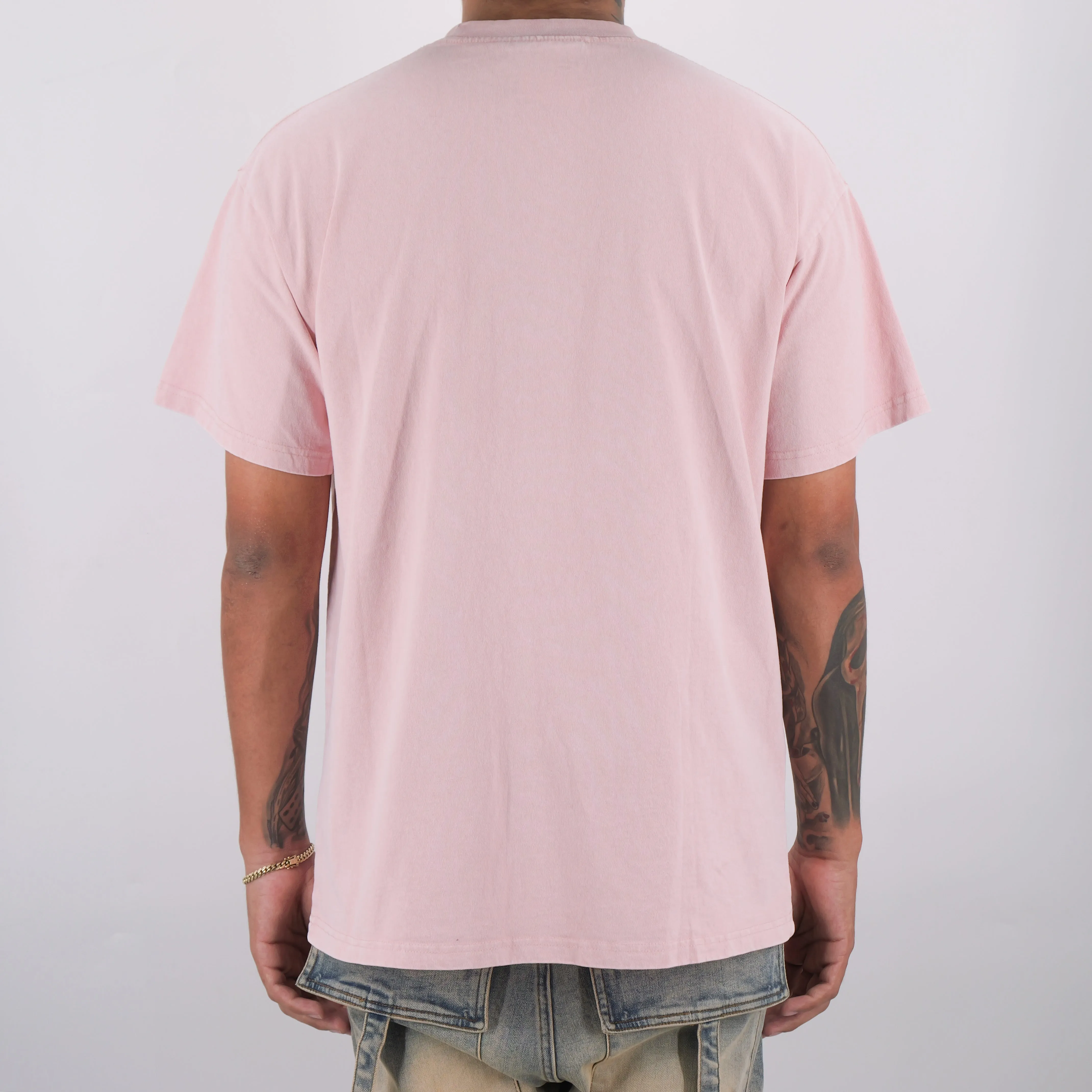 JUST THE LOGO TEE OLD PINK