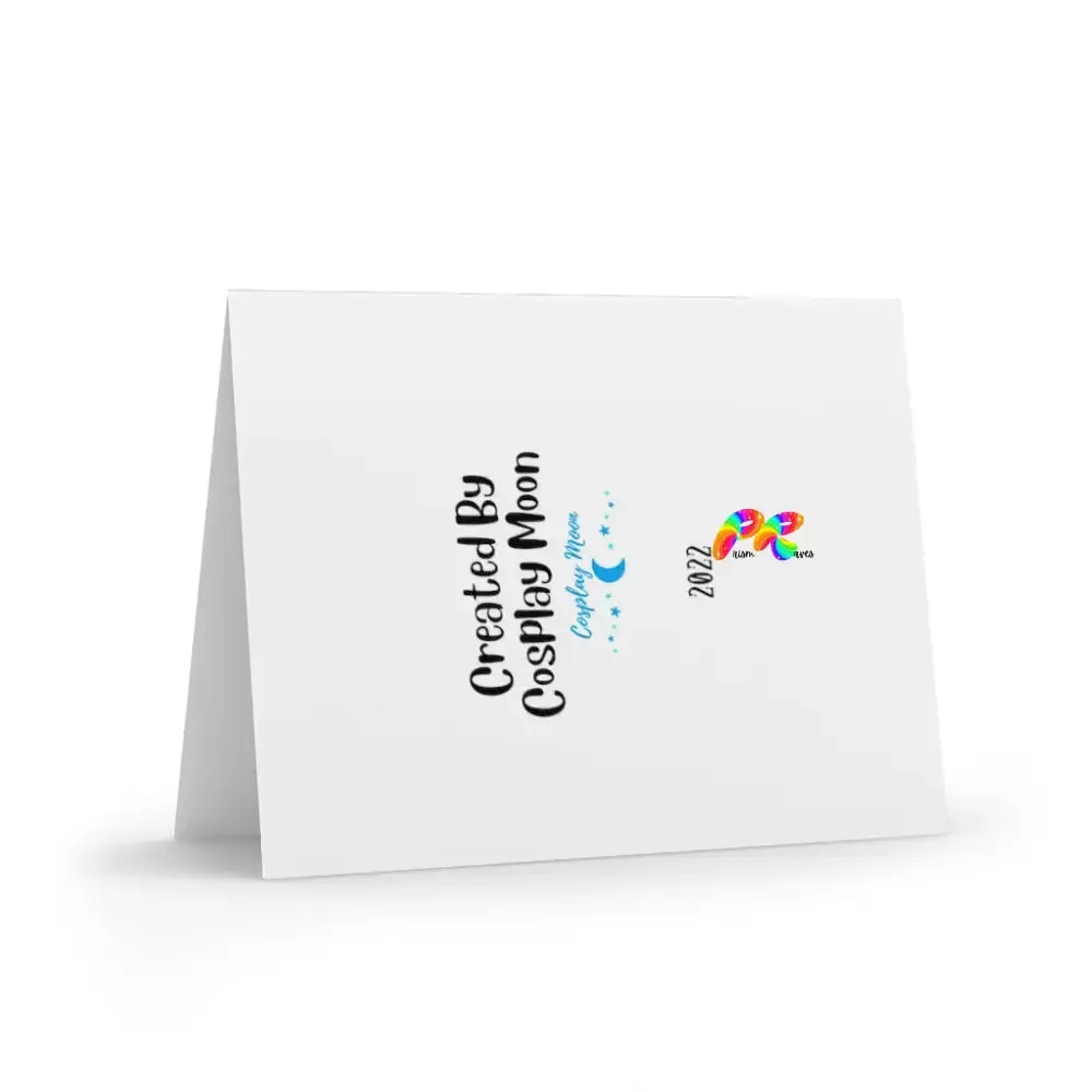 LGBTQ Rainbow Cake Blank Birthday Cards