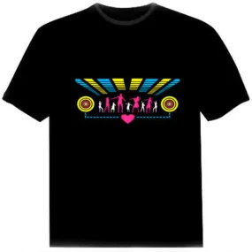 Light-up Dance Equaliser T Shirt