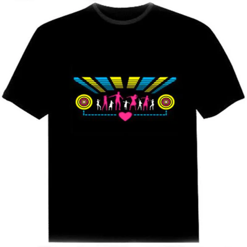 Light-up Dance Equaliser T Shirt