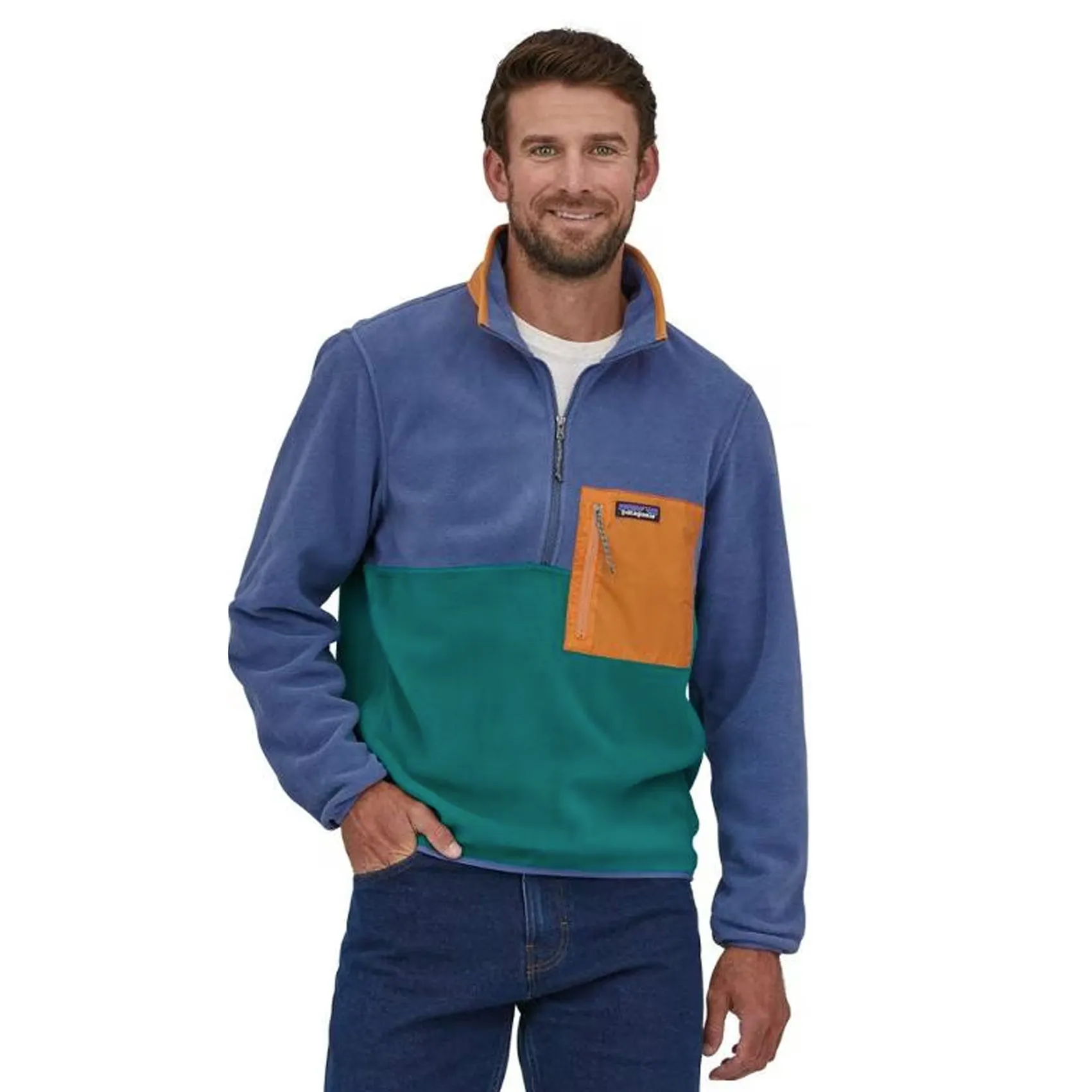 Mens Patagonia Microdini 1/2 Zip Pullover