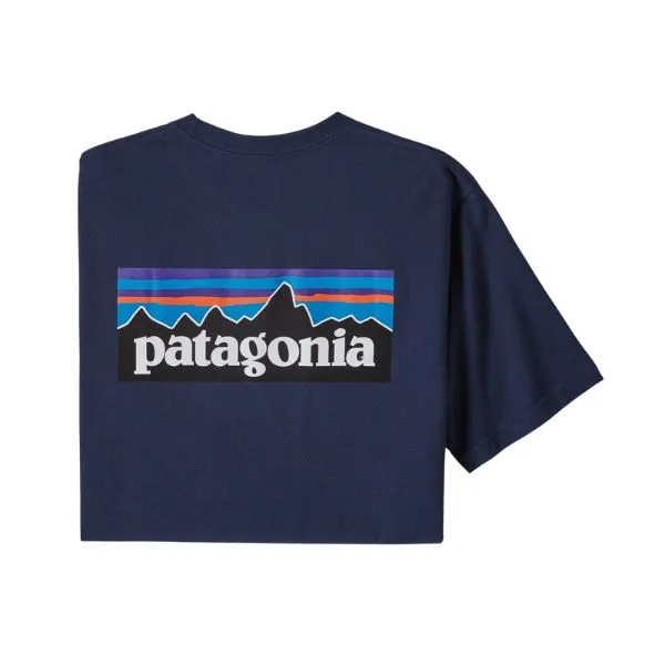 Mens Patagonia P-6 Logo Responsibili-Tee