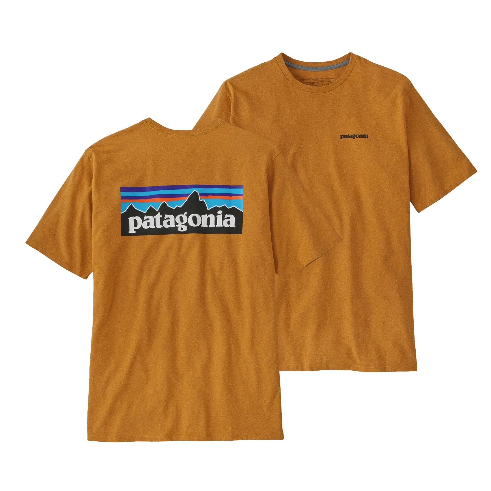 Mens Patagonia P-6 Logo Responsibili-Tee