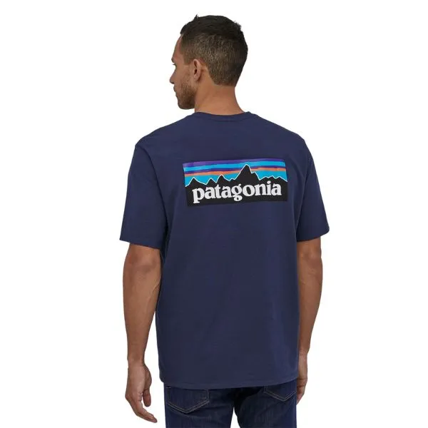 Mens Patagonia P-6 Logo Responsibili-Tee