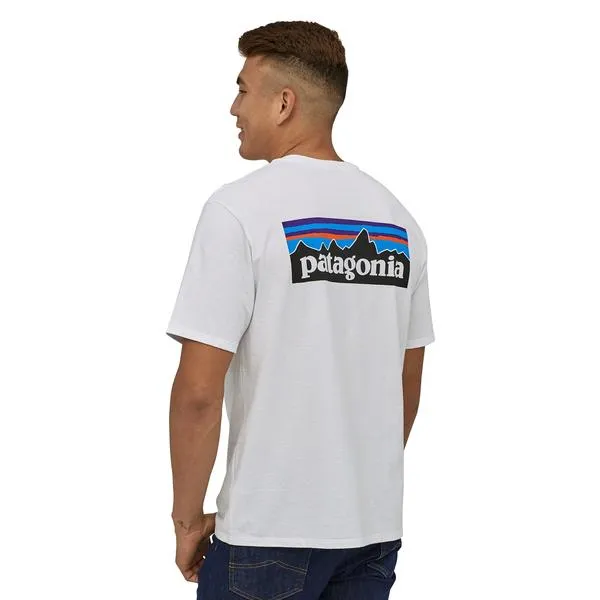 Mens Patagonia P-6 Logo Responsibili-Tee