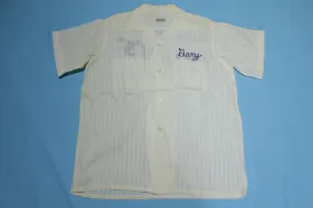 Penney's Topflight Sanforized Loop Collar Chain Stitched Tiny's Bowling Button Up Shirt