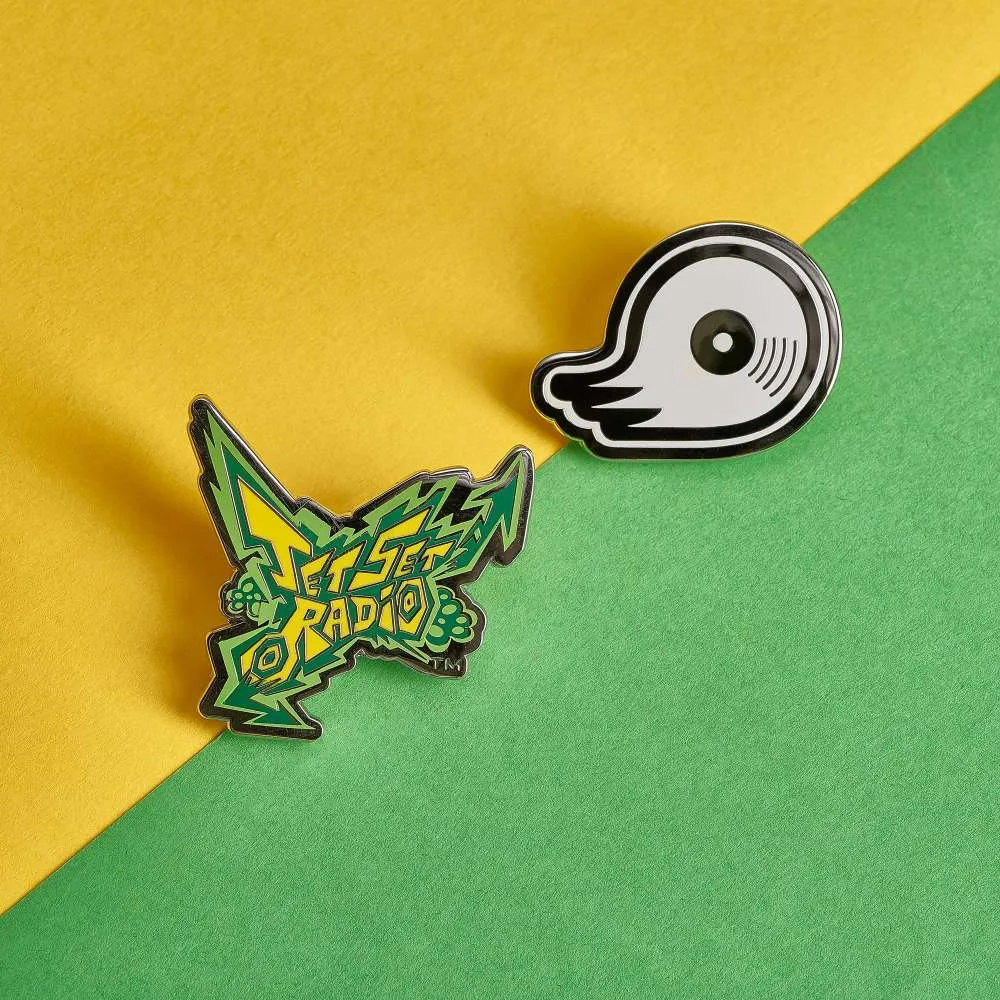 Pin Kings SEGA Jet Set Radio Enamel Pin Badge Set 1.1