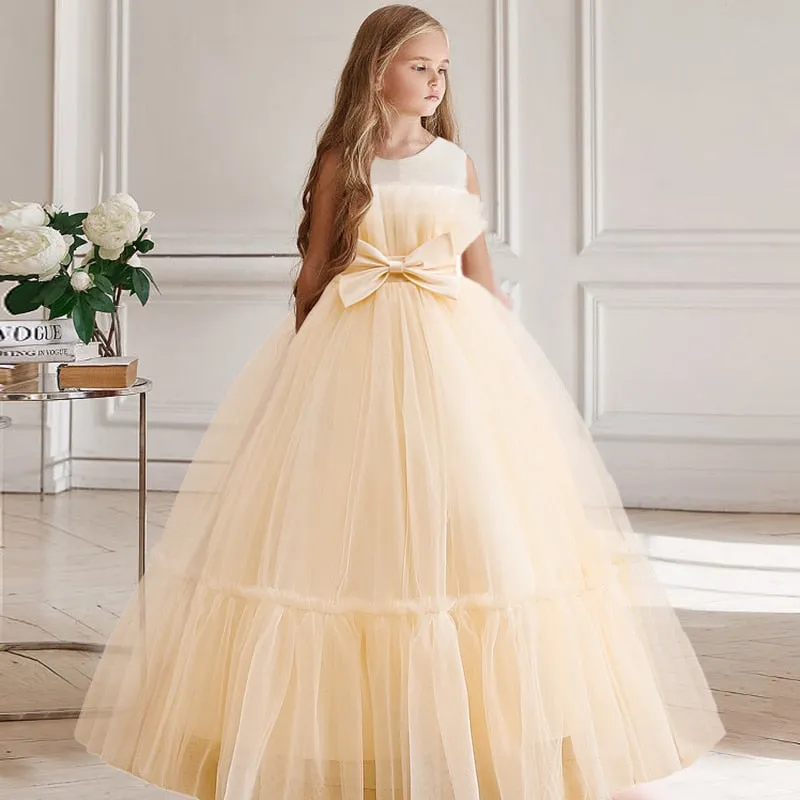 Princess Layered Tulle Gown