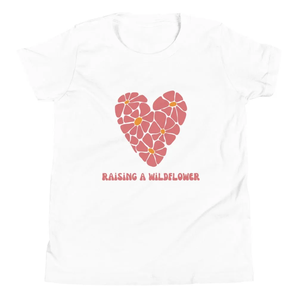 Raising wildflowers |Youth Short Sleeve T-Shirt |3-8